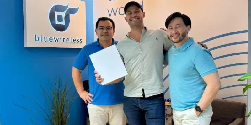 Blue Wireless office team