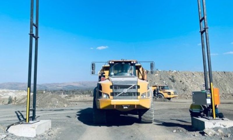 LASE TVM-3D System For Surface Dump Truck Volume Measurement