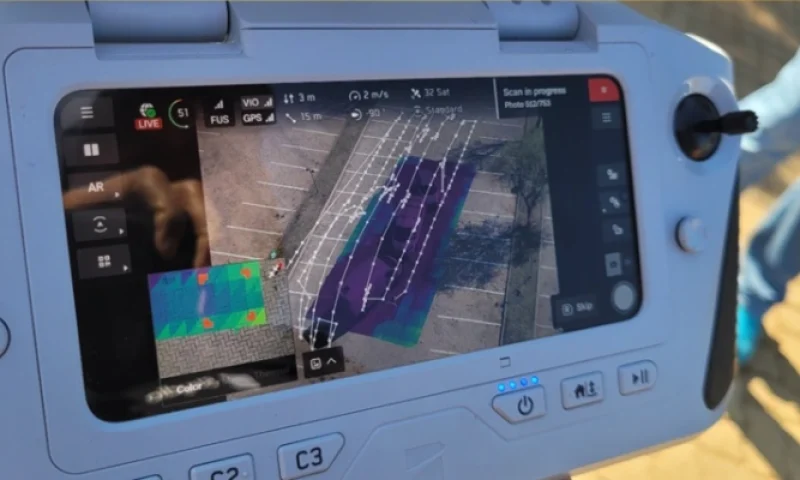 Demonstrating Skydio X10 3D Scanning For Forensic Road Accident Investigations
