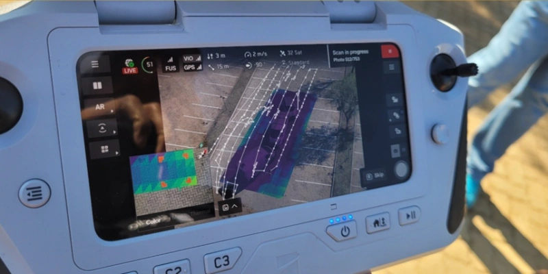 Demonstrating Skydio X10 3D Scanning For Forensic Road Accident Investigations