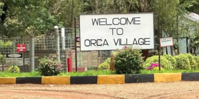 orca village entrance bulyanhulu gold mine orca village entrance bulyanhulu gold mine