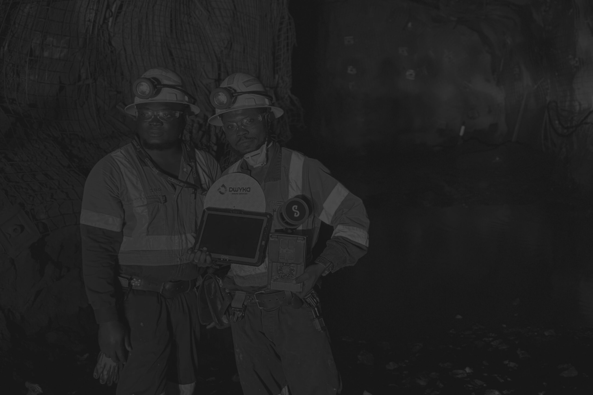 Dwyka Mining at expo booth 